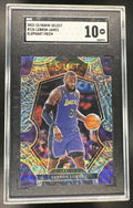 2022-23 Select #126 LeBron James Elephant SSP Premier Level SGC 10 – front