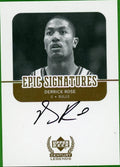 2008-09 Ultimate Collection Derrick Rose Century Legends Epic RC Auto – front