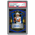2020 Panini Select Rookie Signature Prizm Blue Justin Herbert #4 /35 PSA 10 63165928
