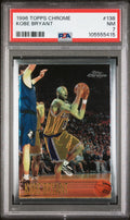 1996 Topps Chrome Kobe Bryant #138 PSA 7 – front
