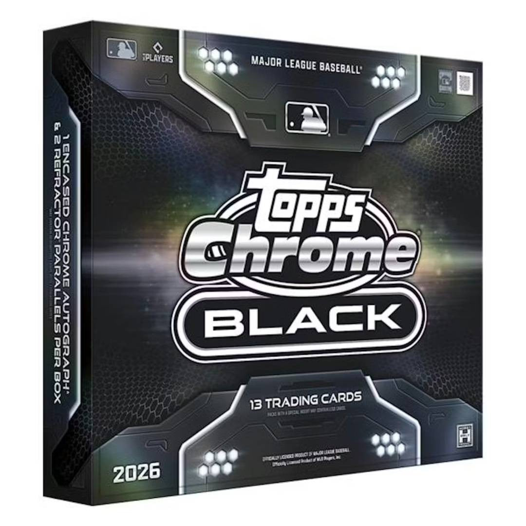 2026 Topps Chrome Black Baseball Hobby Box