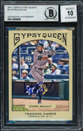 Ichiro Suzuki Autographed 2011 Topps Gypsy Queen Card #1 Seattle Mariners Auto Grade 10 Beckett BAS #12669856