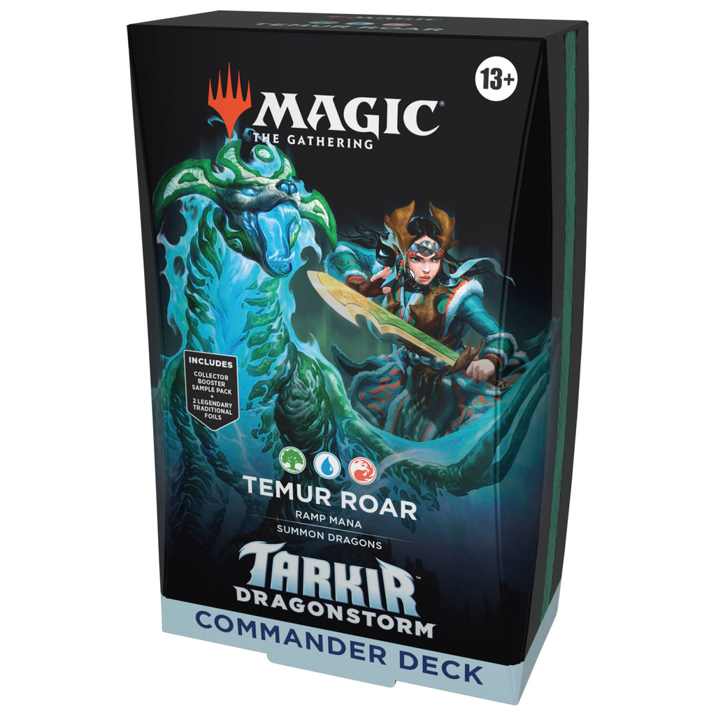 Magic: The Gathering Tarkir: Dragonstorm Commander Deck - Temur Roar - product photo 1