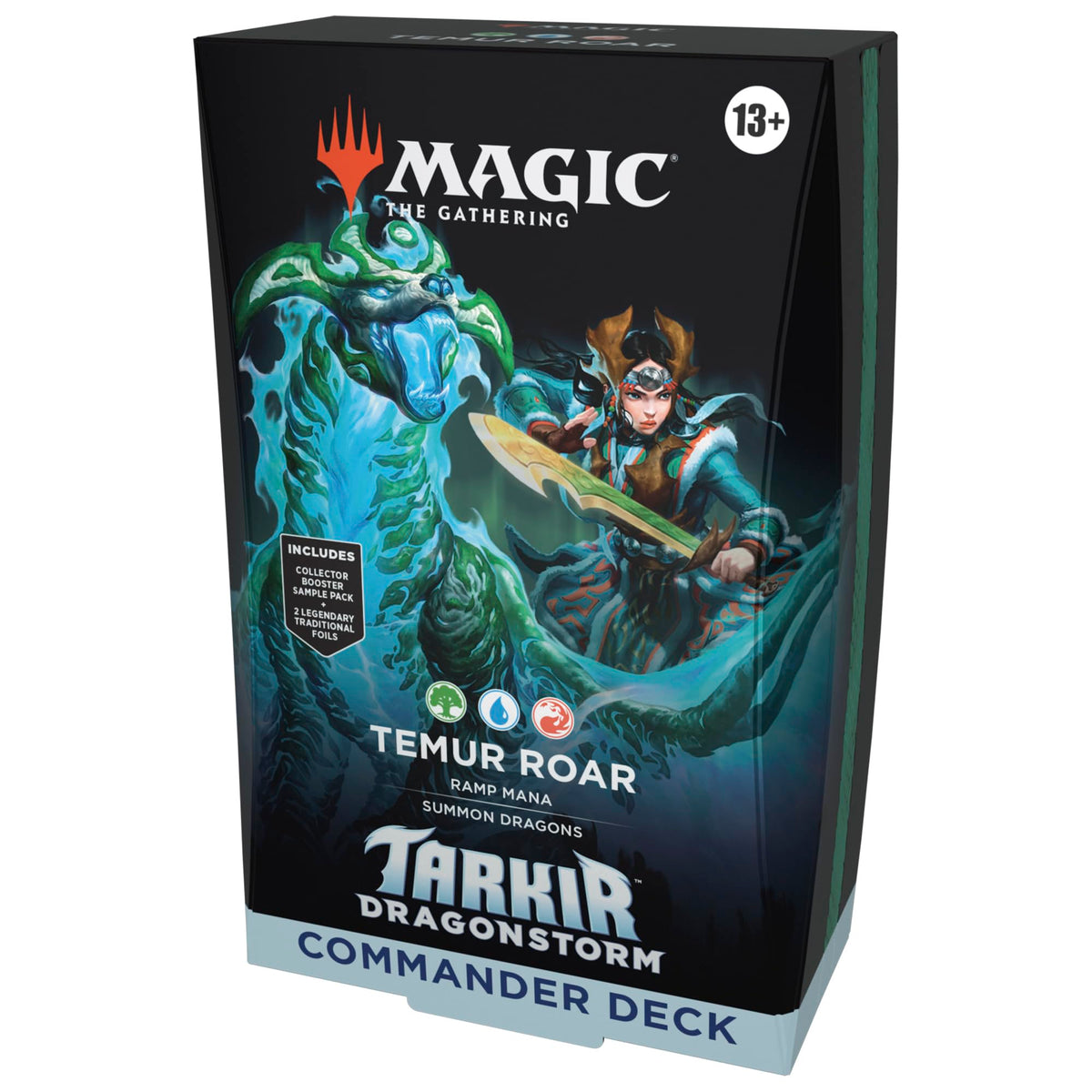 Magic: The Gathering Tarkir: Dragonstorm Commander Deck - Temur Roar - product photo 1
