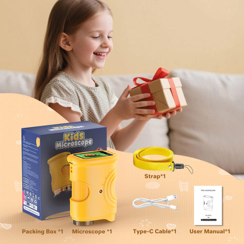 1000X Handheld Digital Microscope for Kids