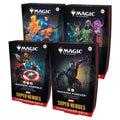 Magic: The Gathering | Marvel Super Heroes Commander Deck Bundle - Includes All 4 Decks (Avengers Assemble, Wakanda Forever, The Fantastic Four, Doom Prevails)