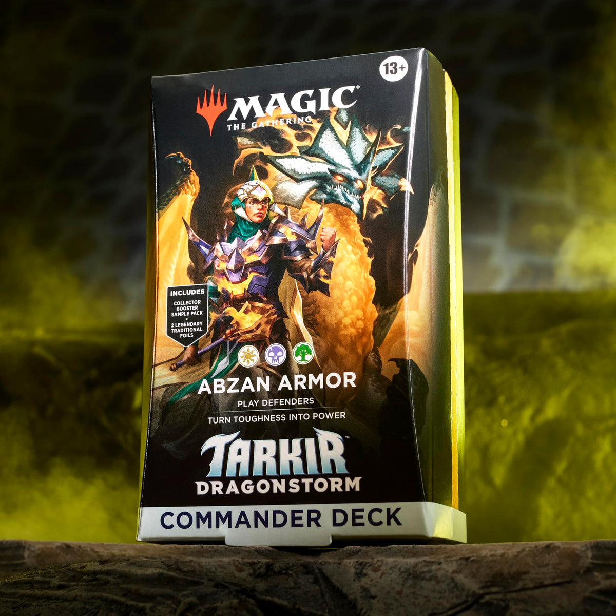 Magic: The Gathering Tarkir: Dragonstorm Commander Deck - Abzan Armor - product photo 2