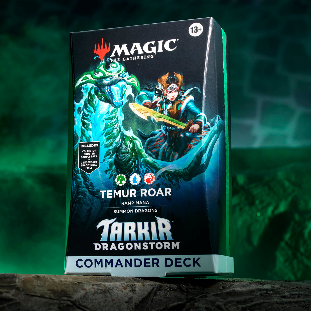 Magic: The Gathering Tarkir: Dragonstorm Commander Deck - Temur Roar - product photo 2