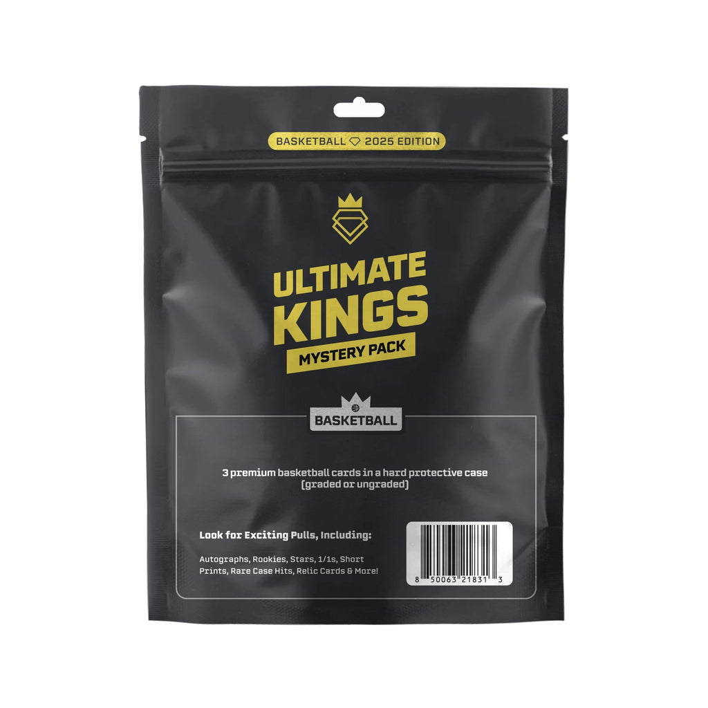 Ultimate Kings - NBA Basketball Mystery Pack (3) Premium Cards Value $250-$2500+