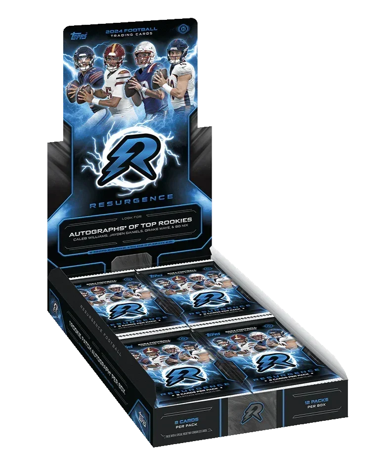 2024 Topps Resurgence Football Hobby 12 Box Case
