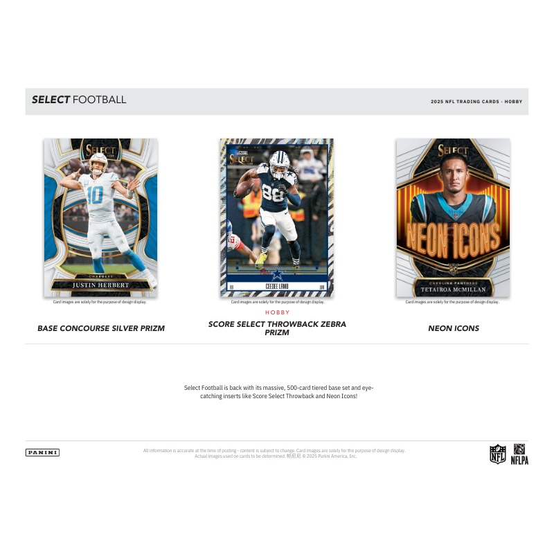 2025 Panini Select Football Hobby Box